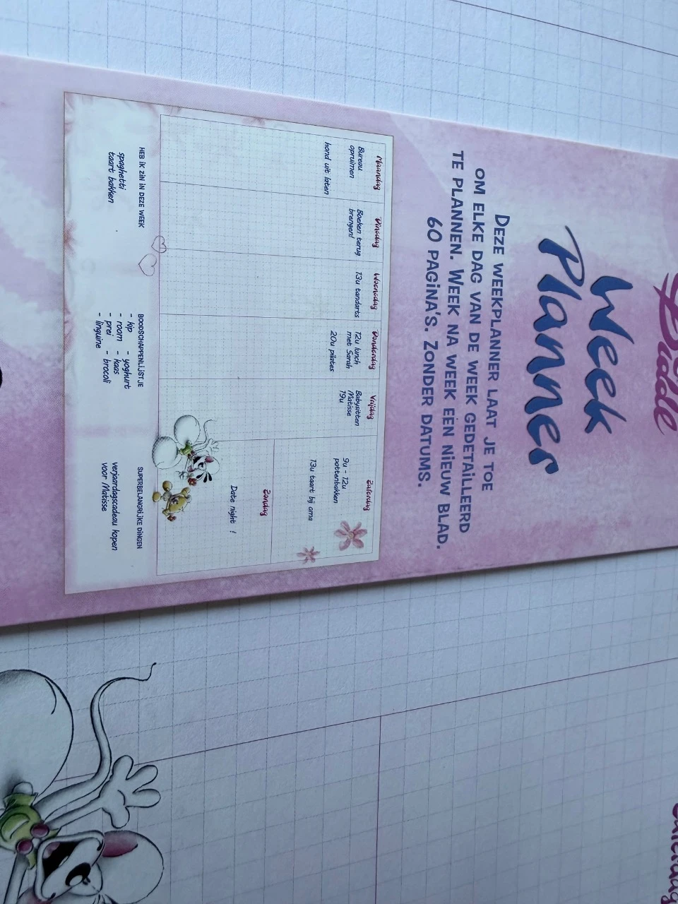 Week planner diddl – photo 2
